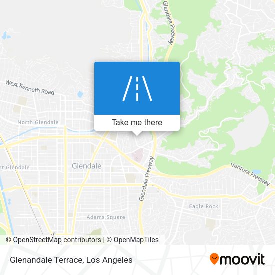 Glenandale Terrace map