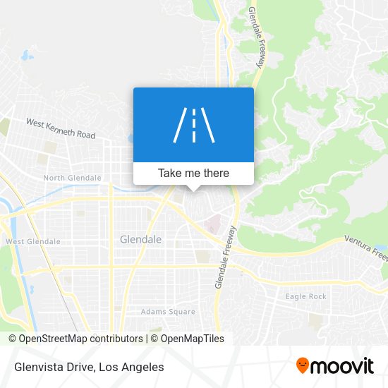 Glenvista Drive map