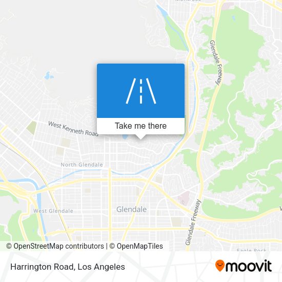 Mapa de Harrington Road