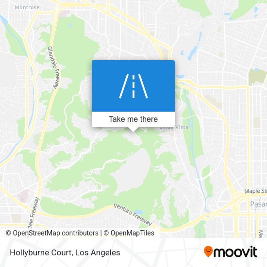 Hollyburne Court map