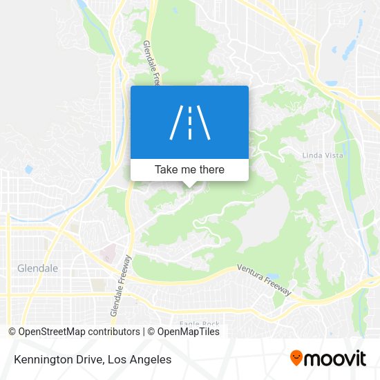 Mapa de Kennington Drive