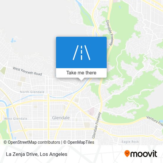 Mapa de La Zenja Drive
