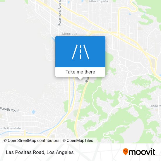 Mapa de Las Positas Road