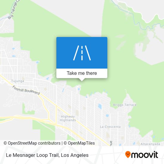 Mapa de Le Mesnager Loop Trail