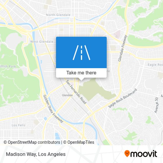 Mapa de Madison Way