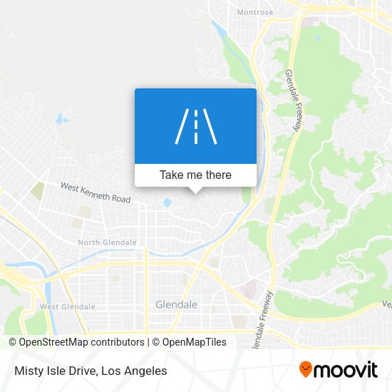 Misty Isle Drive map