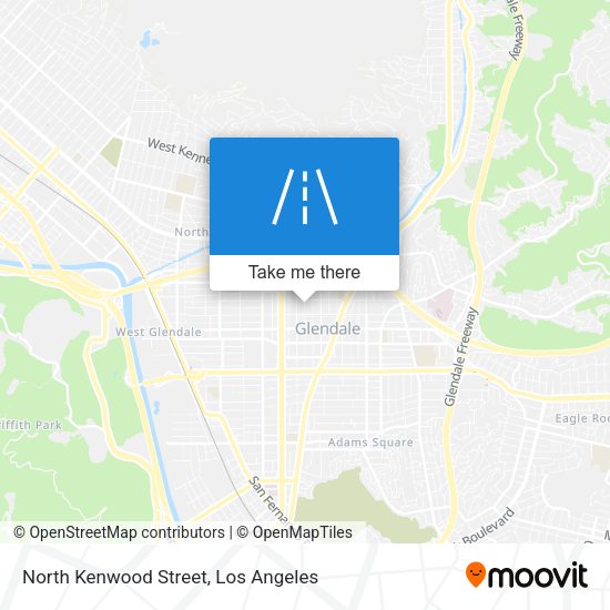Mapa de North Kenwood Street