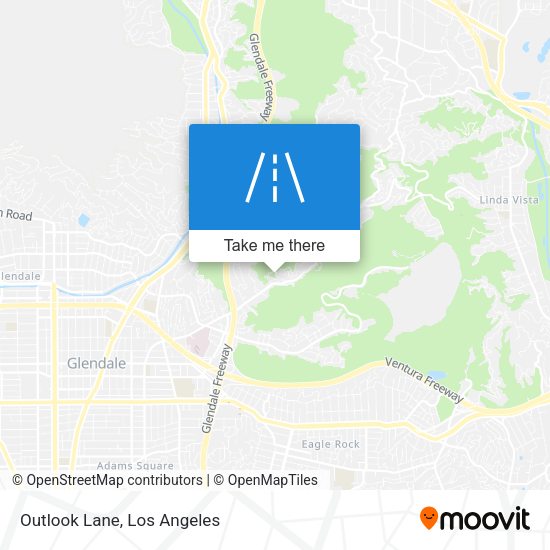 Mapa de Outlook Lane