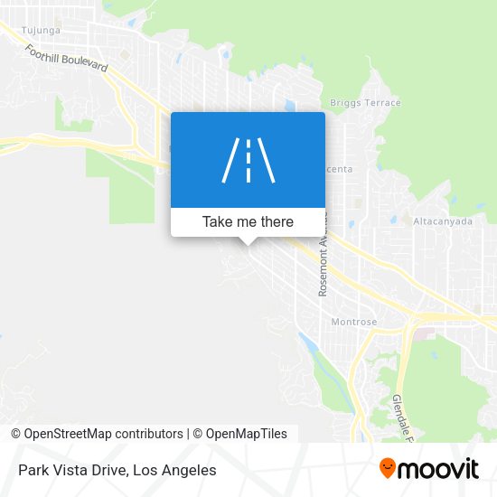 Park Vista Drive map