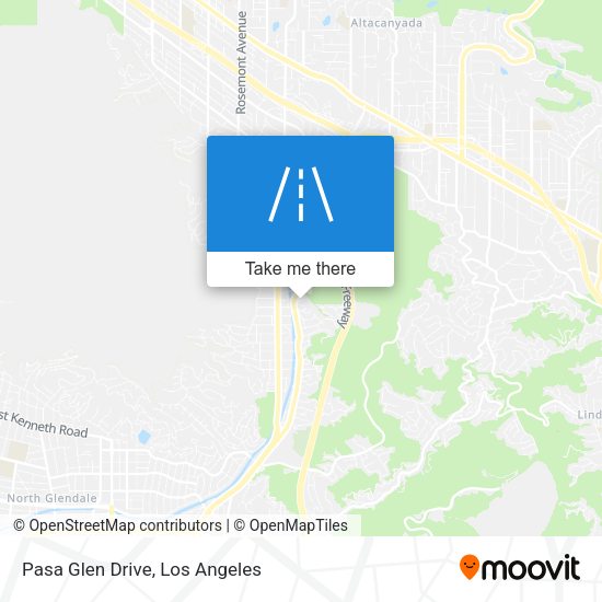 Mapa de Pasa Glen Drive