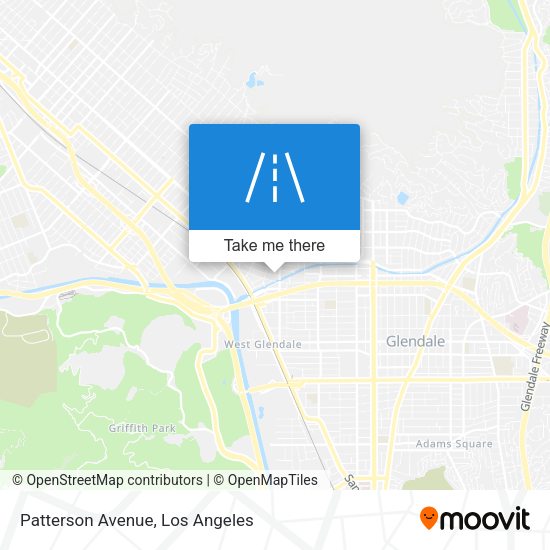 Mapa de Patterson Avenue