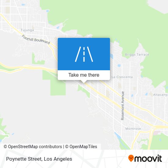 Mapa de Poynette Street