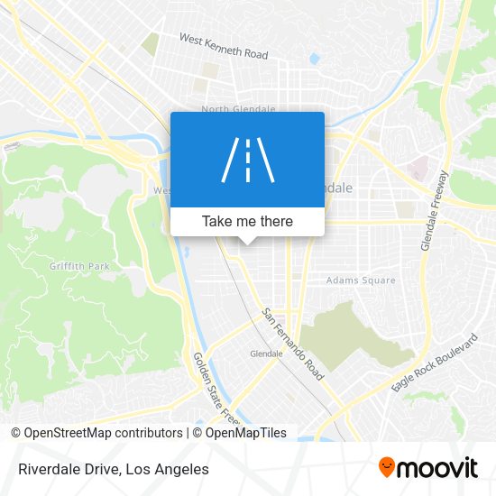 Riverdale Drive map