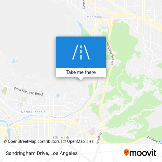 Sandringham Drive map