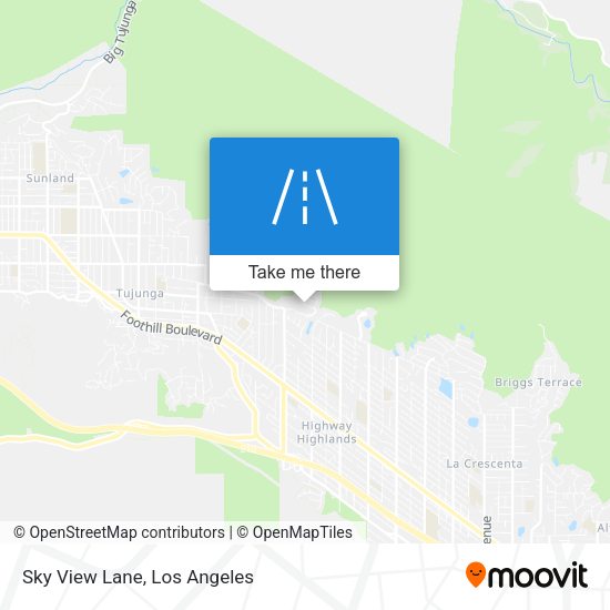 Mapa de Sky View Lane