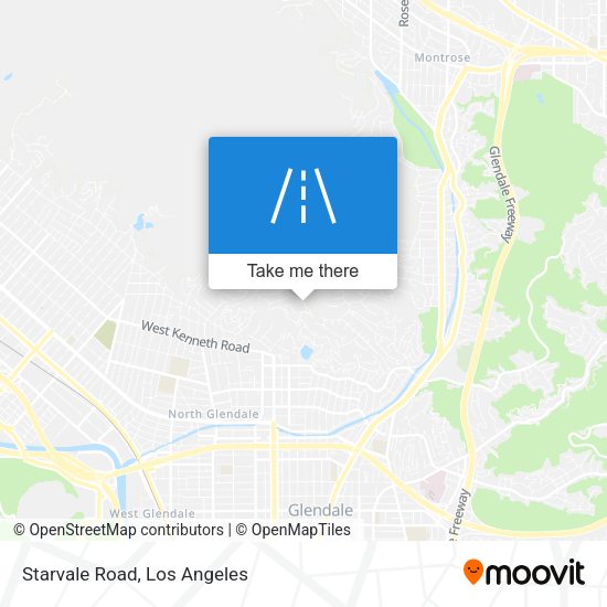 Mapa de Starvale Road