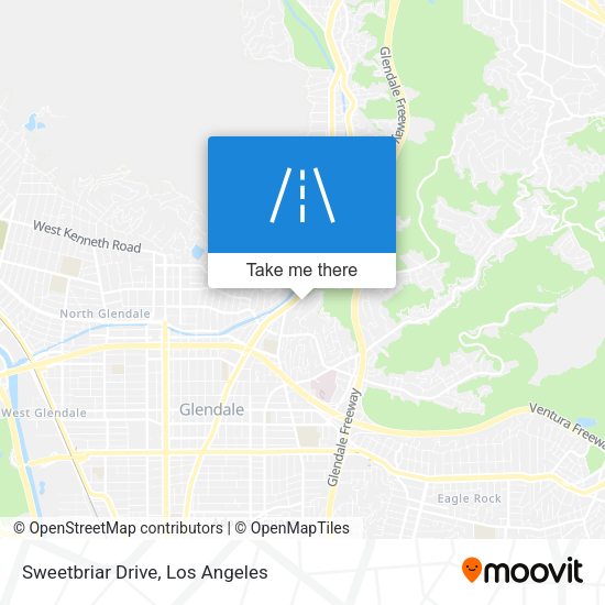 Sweetbriar Drive map