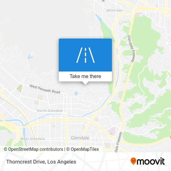 Thorncrest Drive map