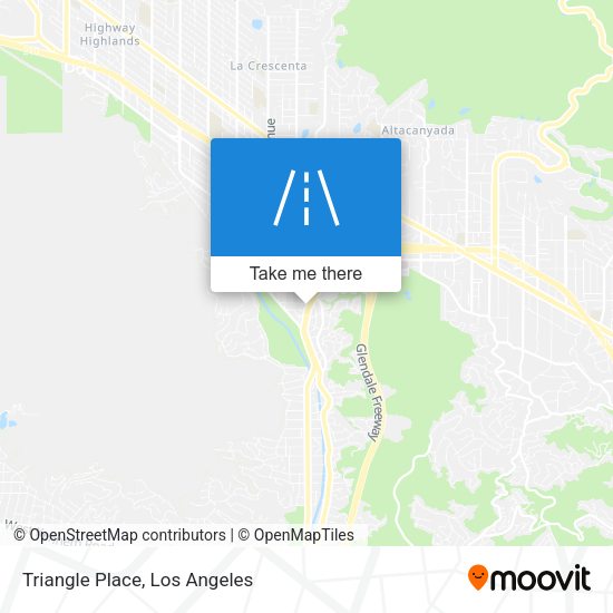 Mapa de Triangle Place