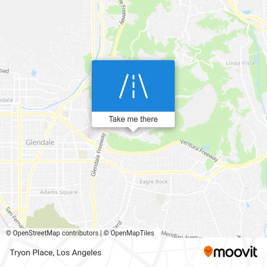 Tryon Place map