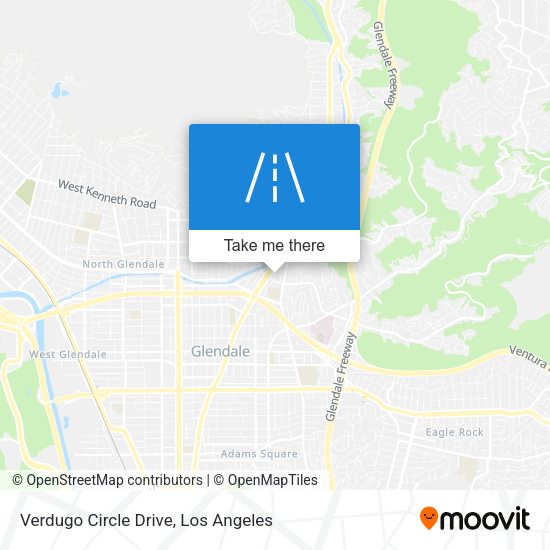 Mapa de Verdugo Circle Drive