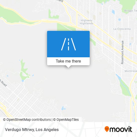 Mapa de Verdugo Mtrwy