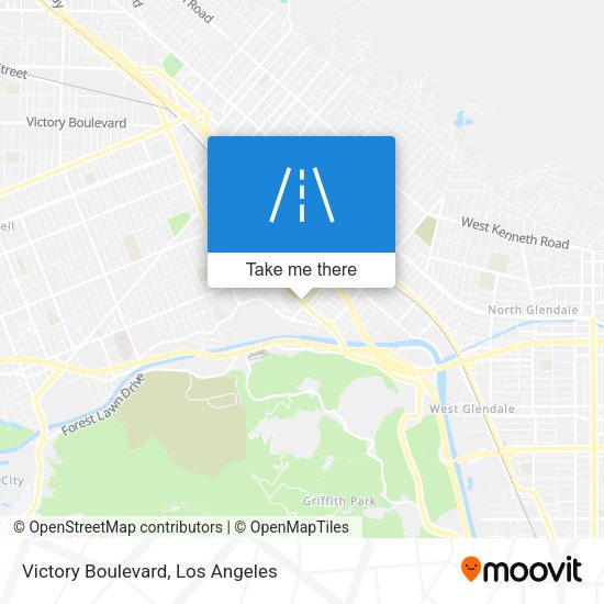 Victory Boulevard map