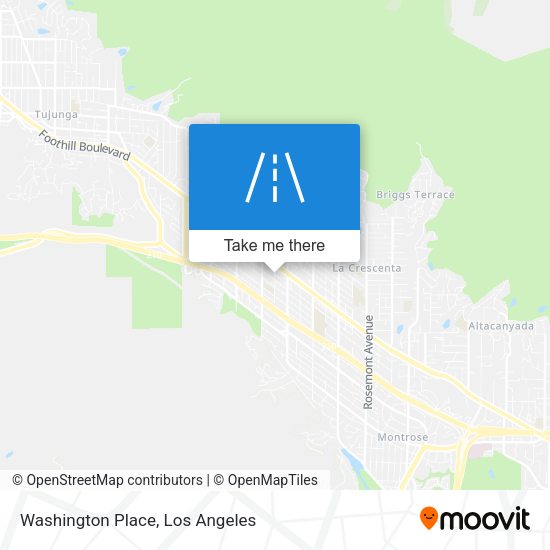 Washington Place map