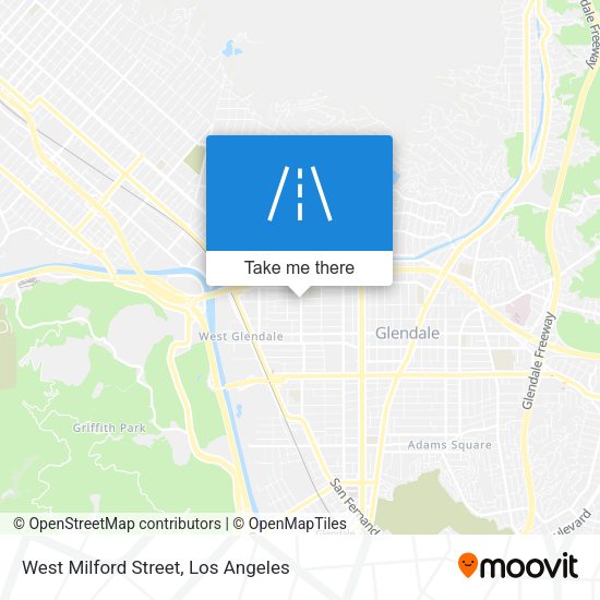West Milford Street map