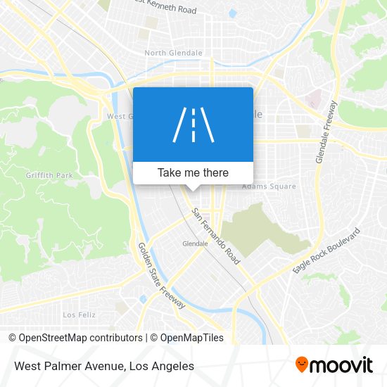 Mapa de West Palmer Avenue