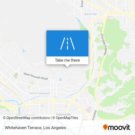 Whitehaven Terrace map