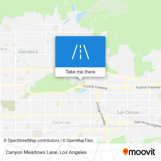 Mapa de Canyon Meadows Lane