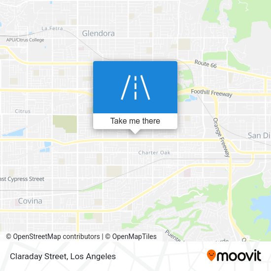 Mapa de Claraday Street