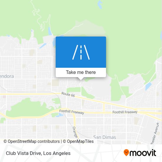 Mapa de Club Vista Drive