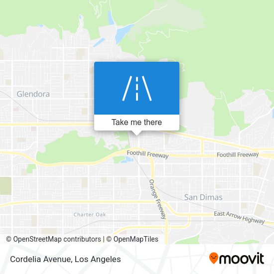 Mapa de Cordelia Avenue