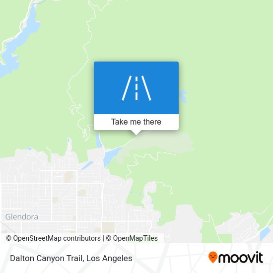 Dalton Canyon Trail map