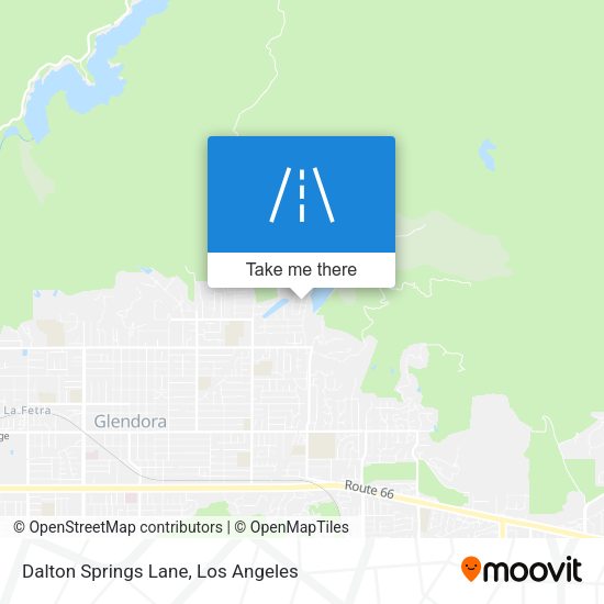 Dalton Springs Lane map