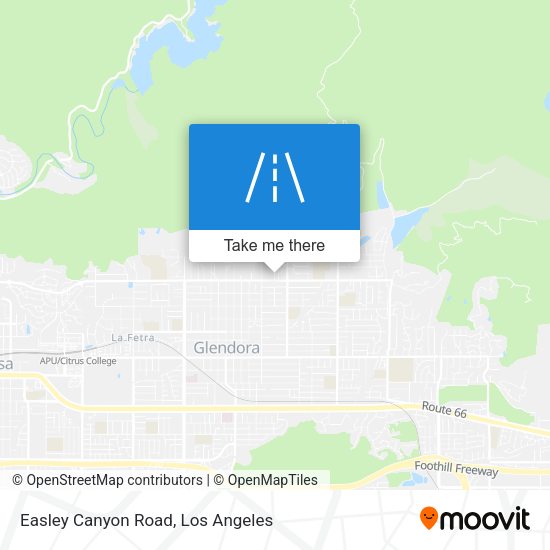 Mapa de Easley Canyon Road