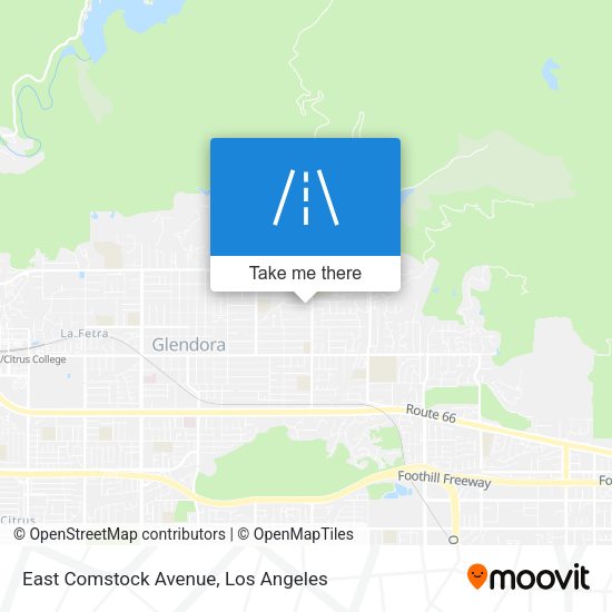East Comstock Avenue map