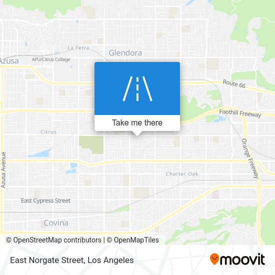 Mapa de East Norgate Street