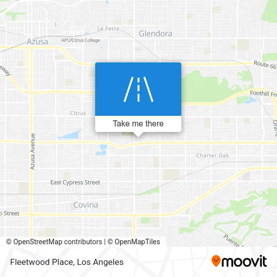Fleetwood Place map