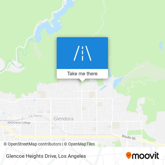 Glencoe Heights Drive map