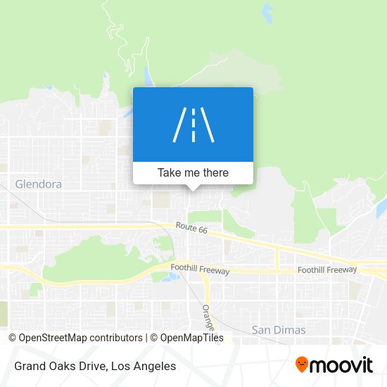 Grand Oaks Drive map