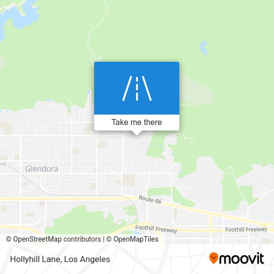 Hollyhill Lane map