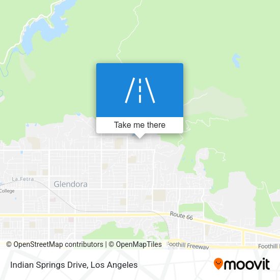 Indian Springs Drive map