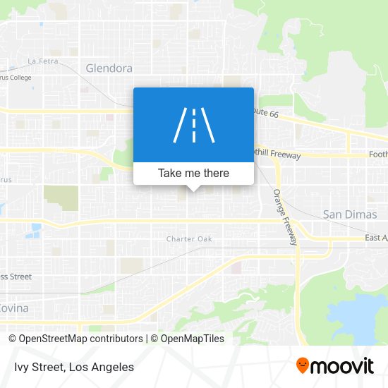 Mapa de Ivy Street