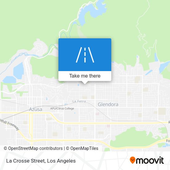 La Crosse Street map