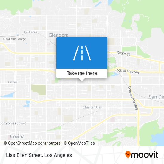 Lisa Ellen Street map