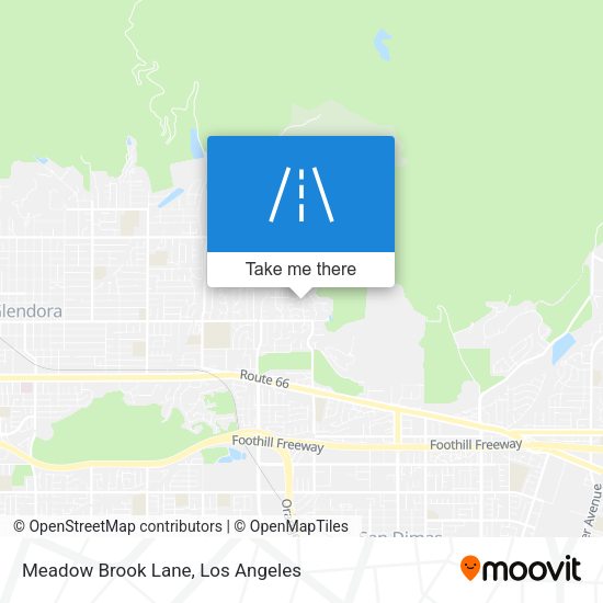 Meadow Brook Lane map