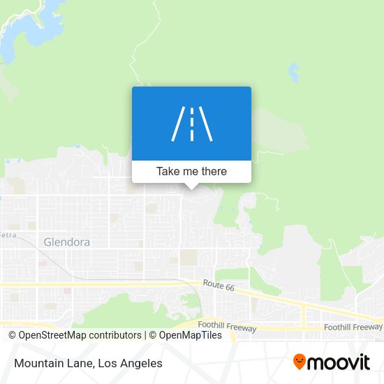 Mapa de Mountain Lane